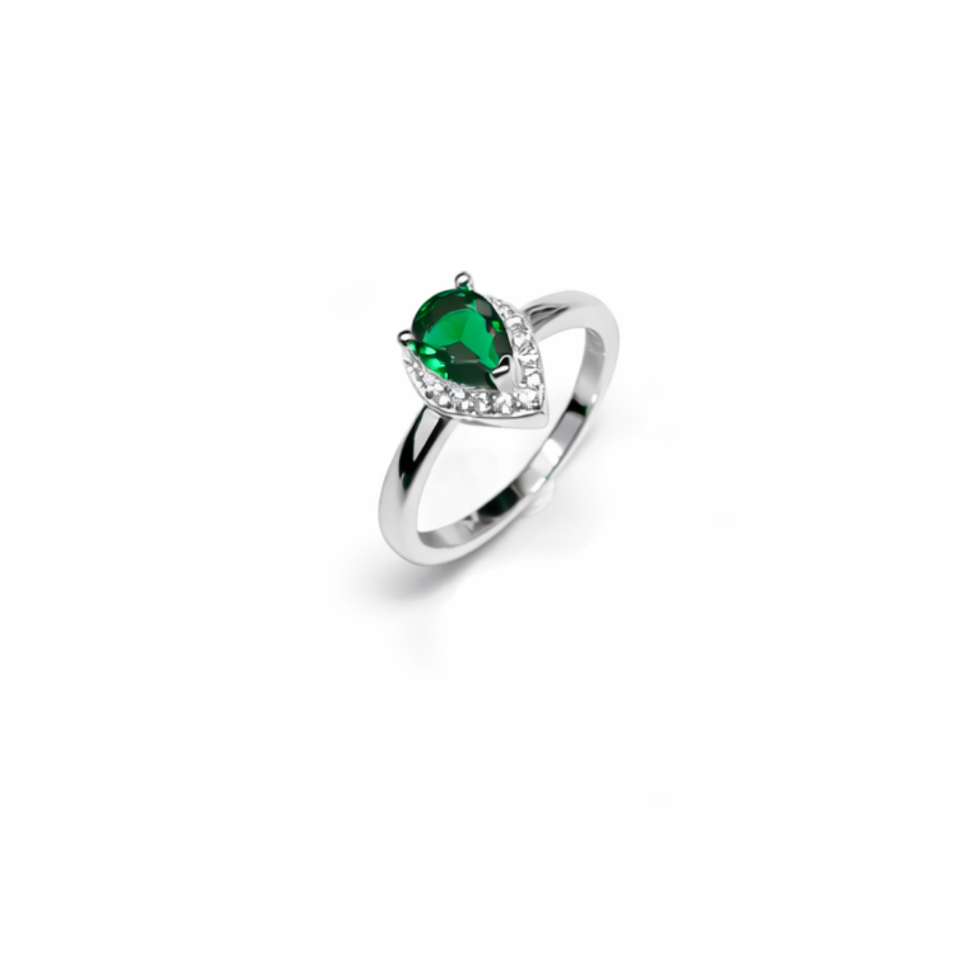 Raindrop Solitaire Ring
