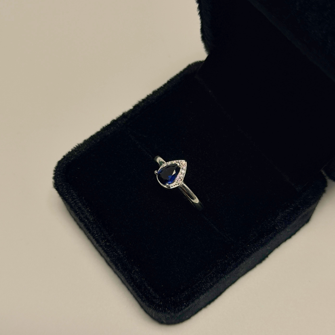 Raindrop Solitaire Ring