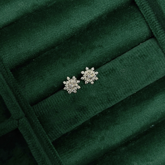 Luminous Petal Eartops