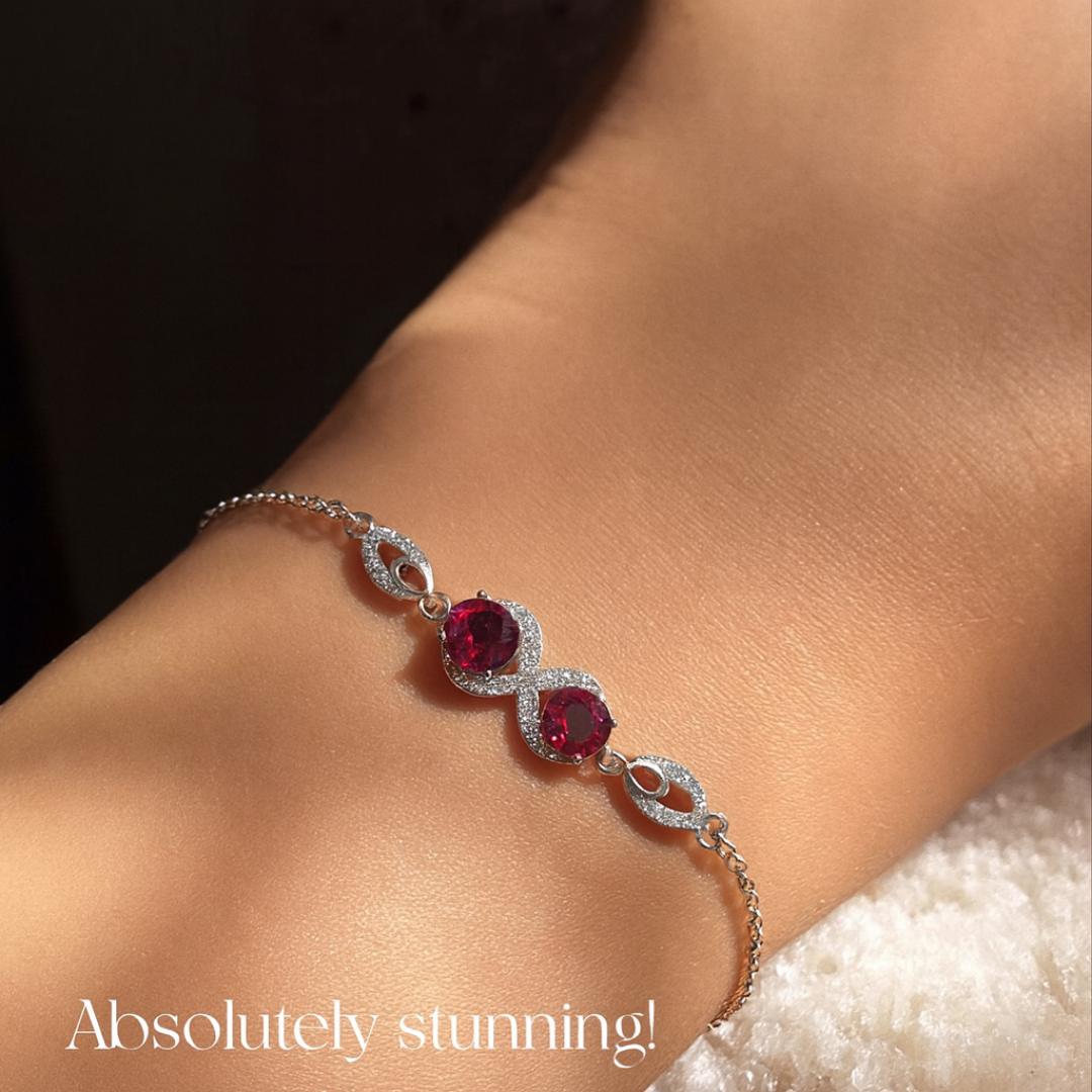 Infinity Silver Bracelet