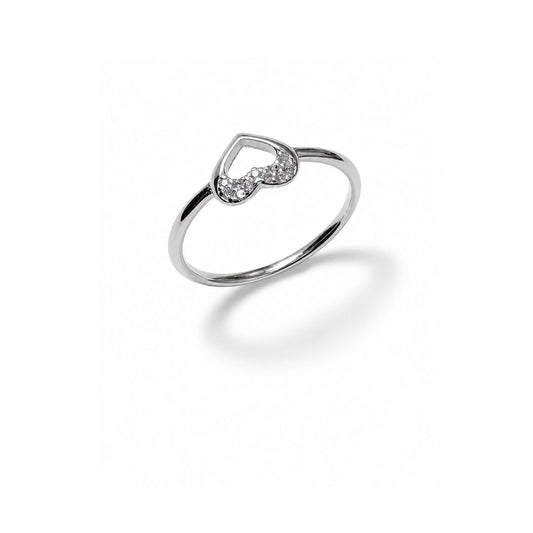 Heart Promise Silver Ring