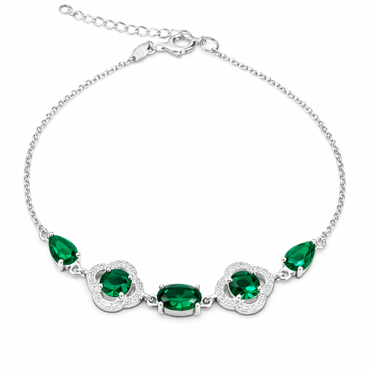 Clover Silver Bracelet