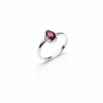 Raindrop Solitaire Ring