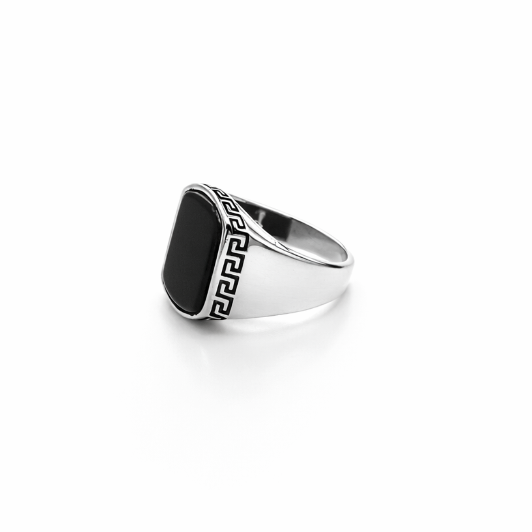 Turkish Black Stone Ring