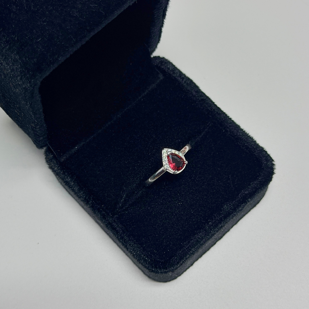 Raindrop Solitaire Ring