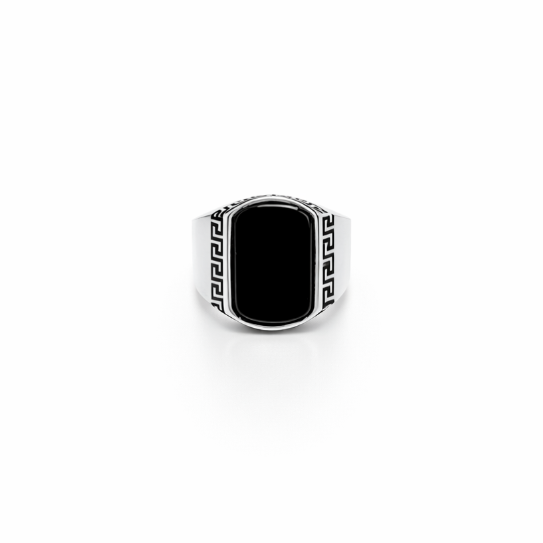 Turkish Black Stone Ring