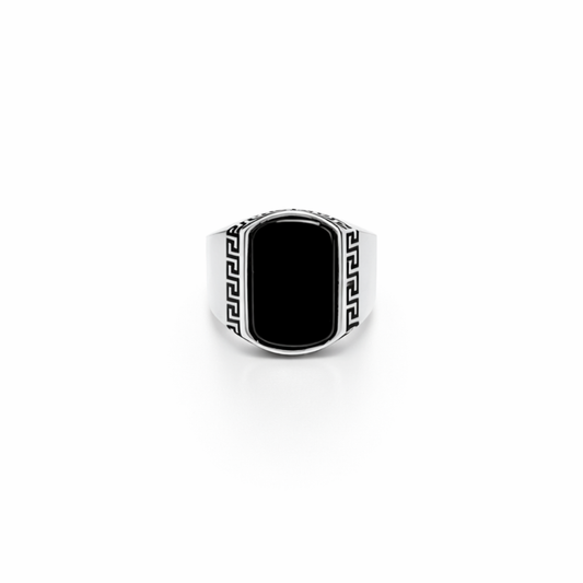Turkish Black Stone Ring