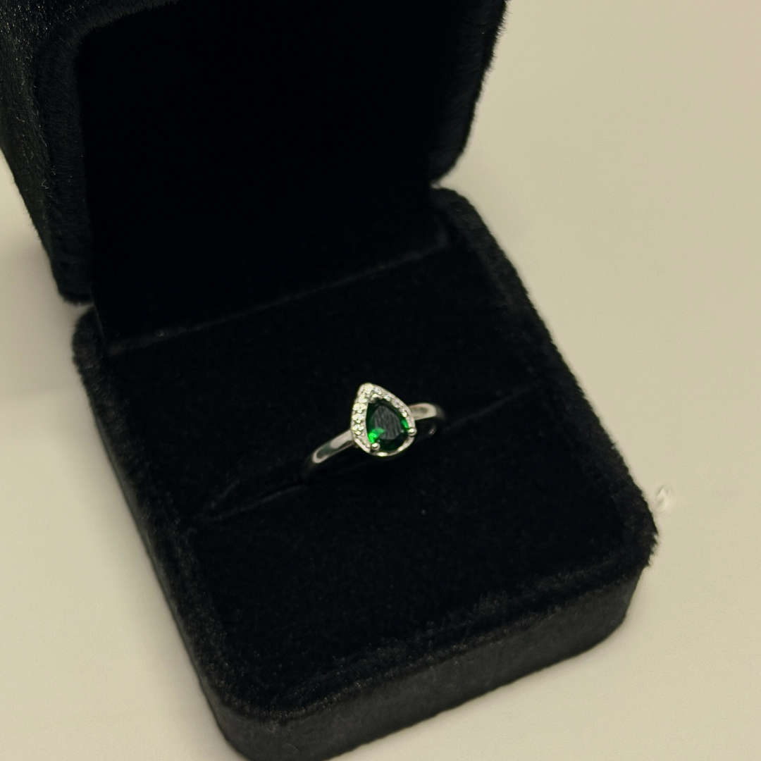 Raindrop Solitaire Ring