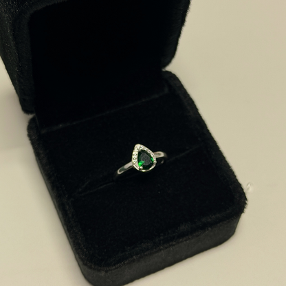 Raindrop Solitaire Ring