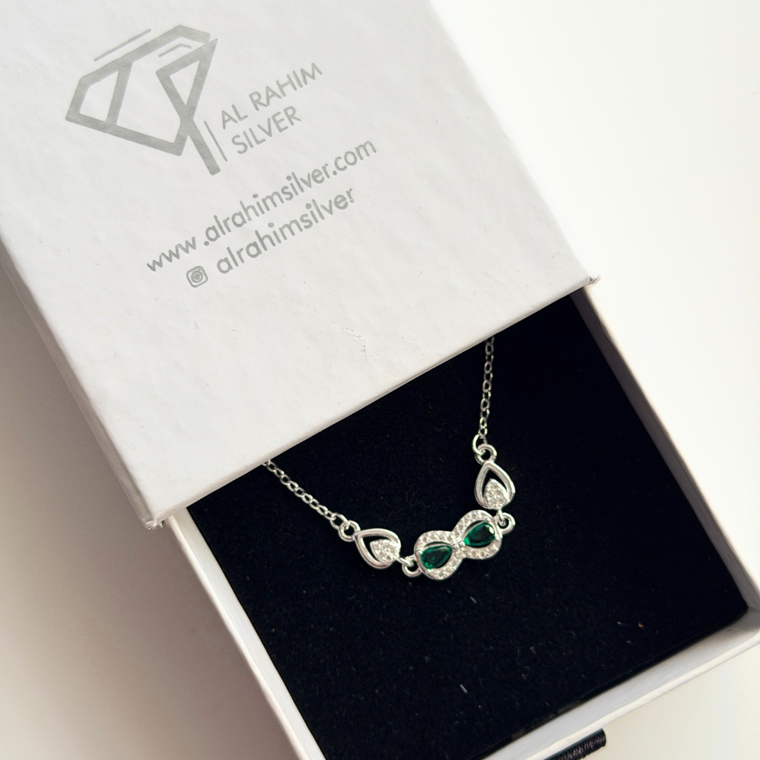 Infinity Charm Silver Bracelet