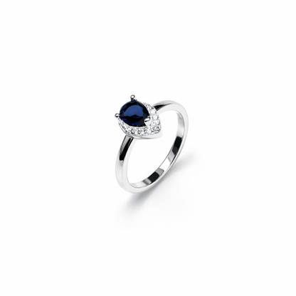 Raindrop Solitaire Ring