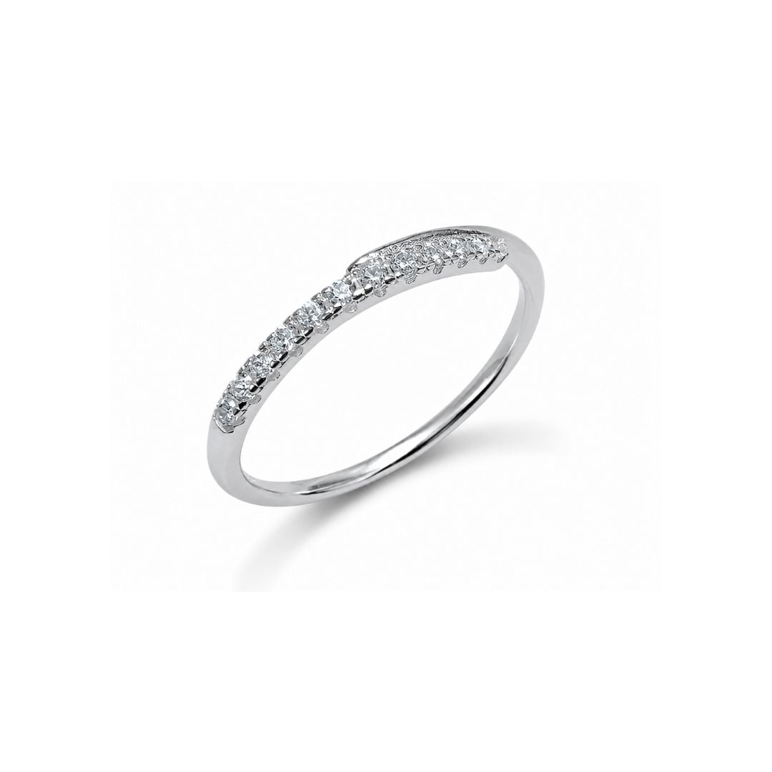 Wrap Silver Stacking Band