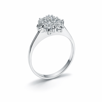 Sunflower Cluster Ring