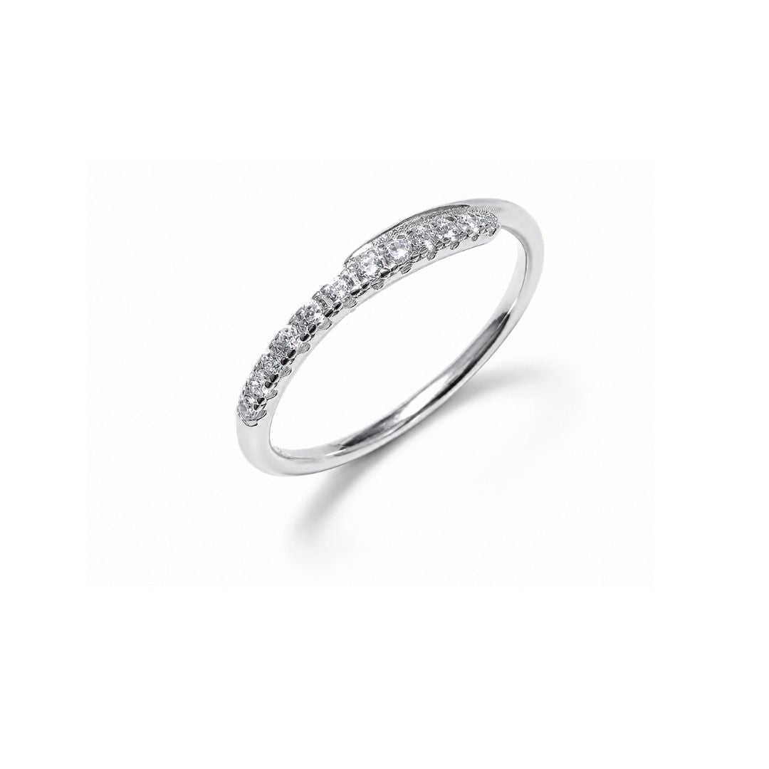 Wrap Silver Stacking Band