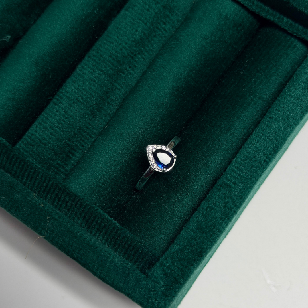 Raindrop Solitaire Ring