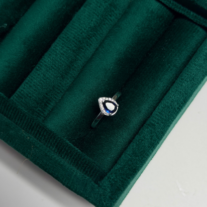 Raindrop Solitaire Ring