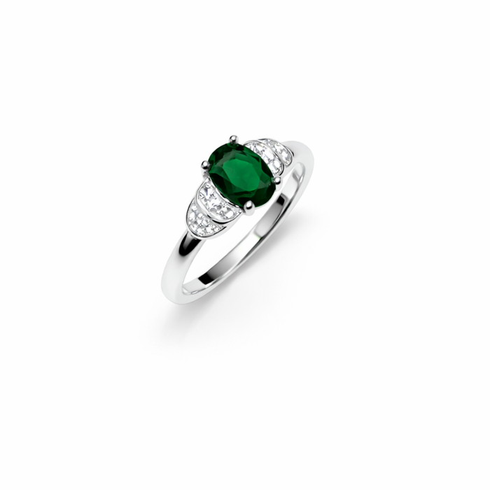 Oval Cut Solitaire Ring