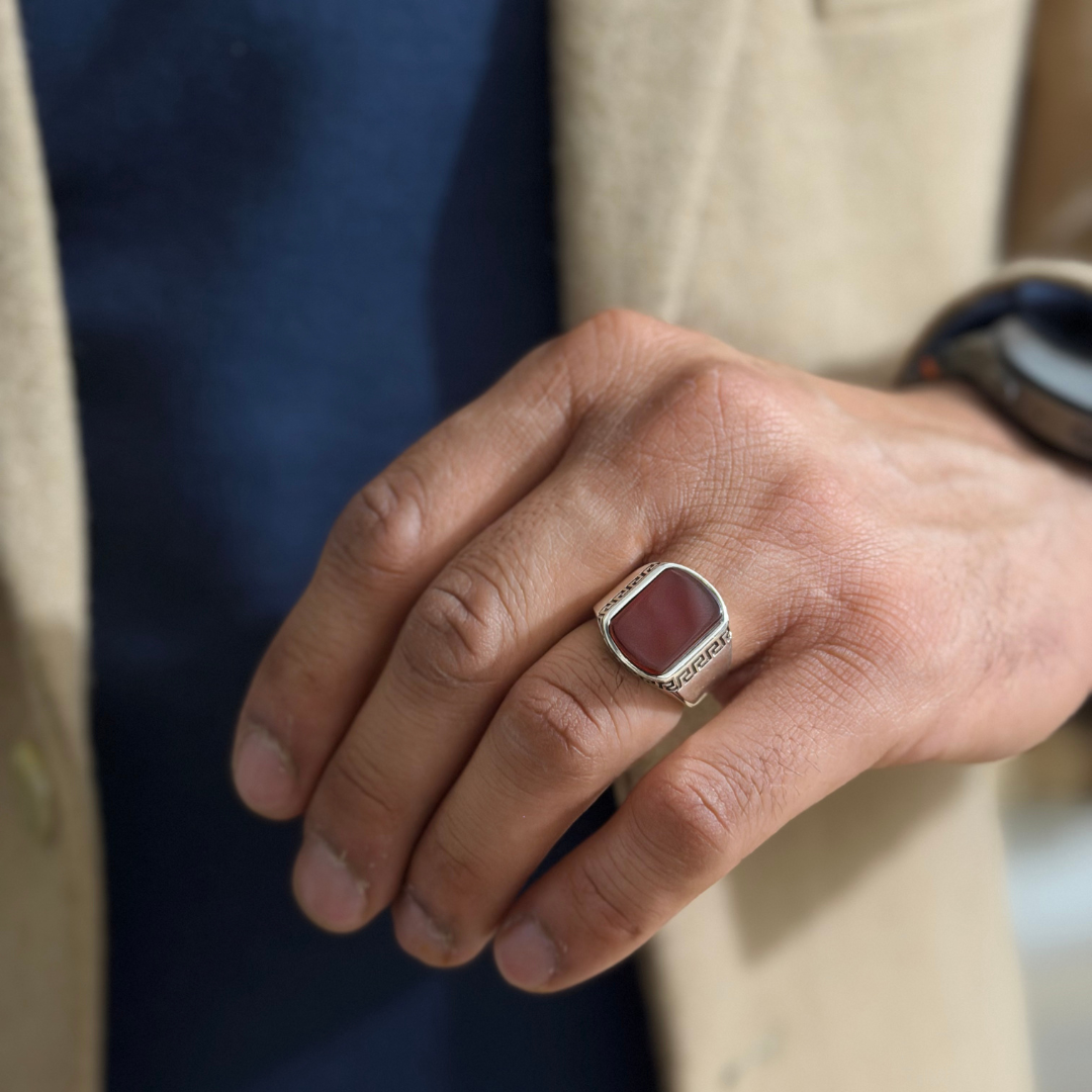 Turkish Black Stone Ring