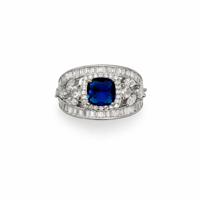 Signature Crest Silver Ring