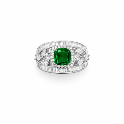 Signature Crest Silver Ring
