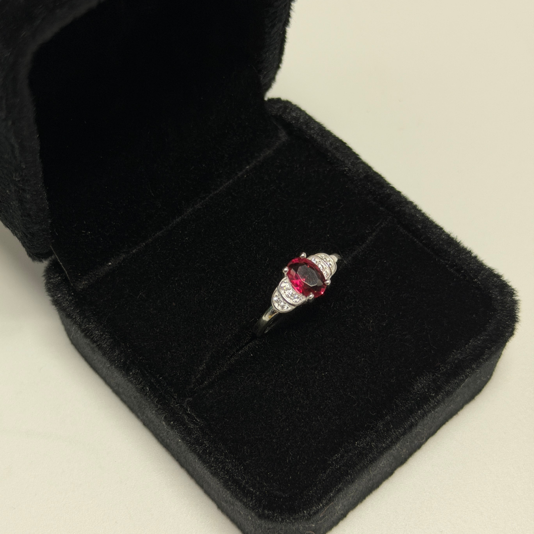 Oval Cut Solitaire Ring