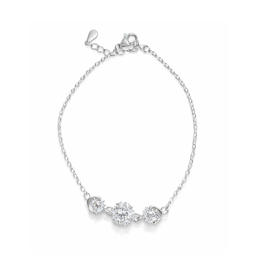 Star Charm Silver Bracelet
