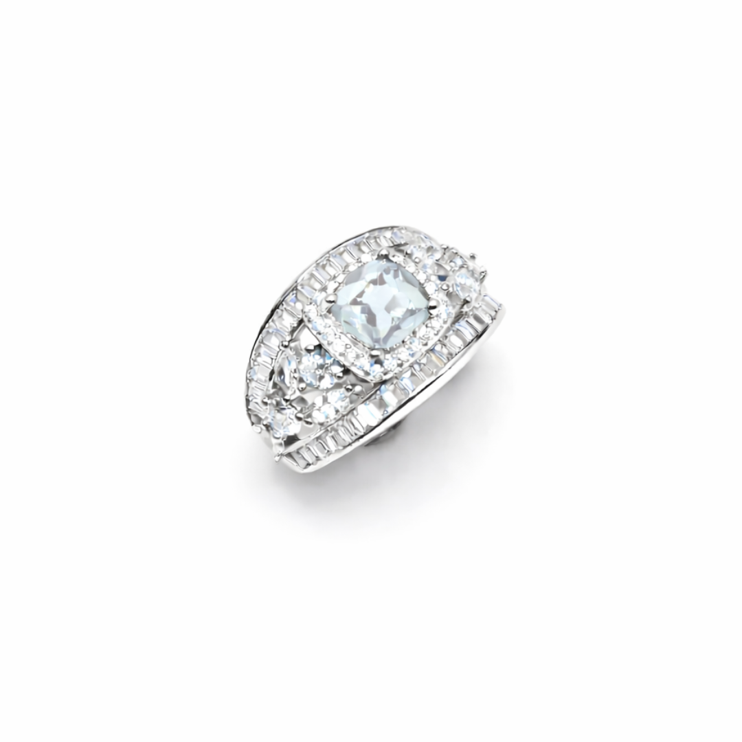 Signature Crest Silver Ring