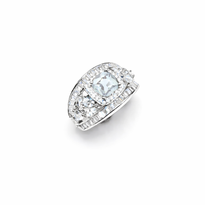 Signature Crest Silver Ring