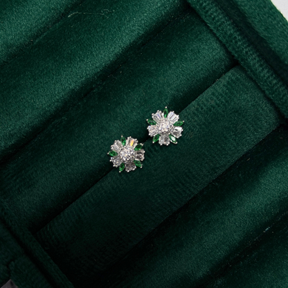 Petal Silver Pendant Set