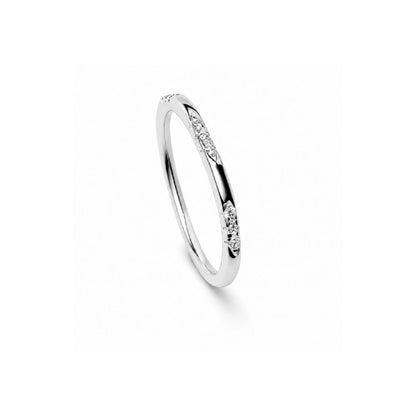 Kayara Silver Stacking Band