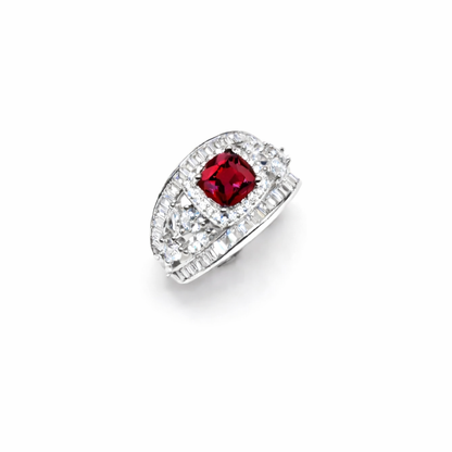 Signature Crest Silver Ring