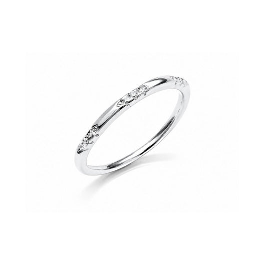 Kayara Silver Stacking Band