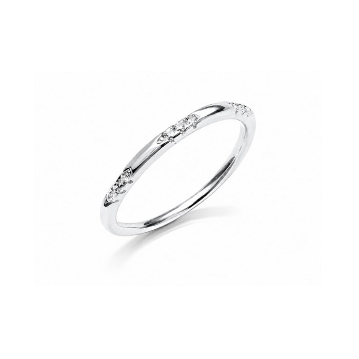 Kayara Silver Stacking Band
