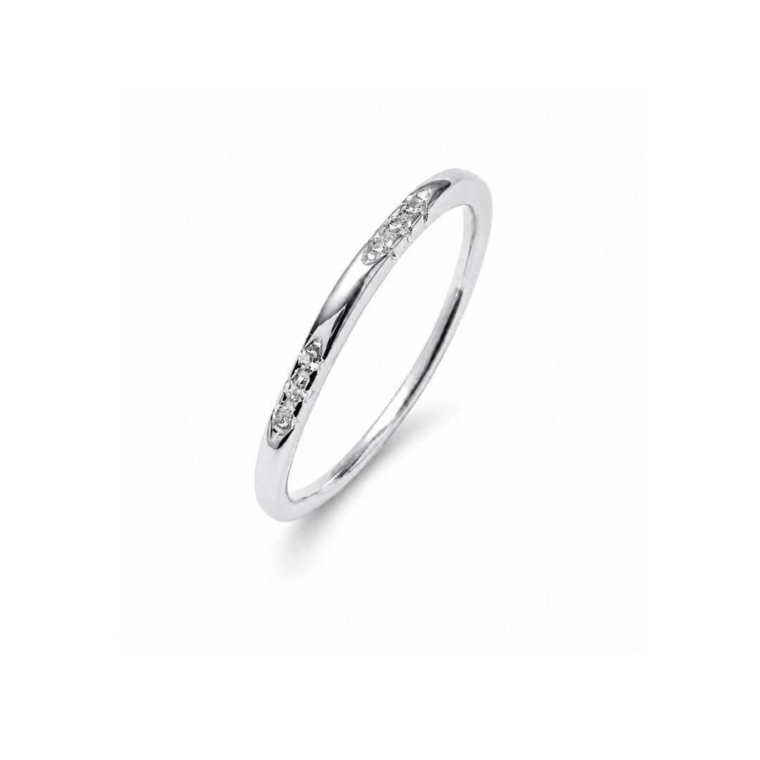 Kayara Silver Stacking Band