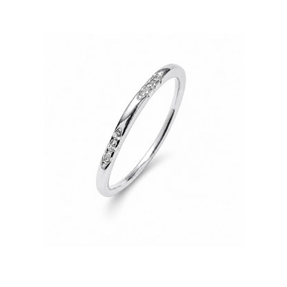 Kayara Silver Stacking Band