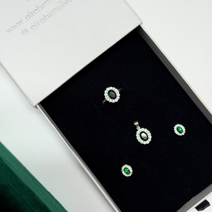 Classic Silver Pendant Set