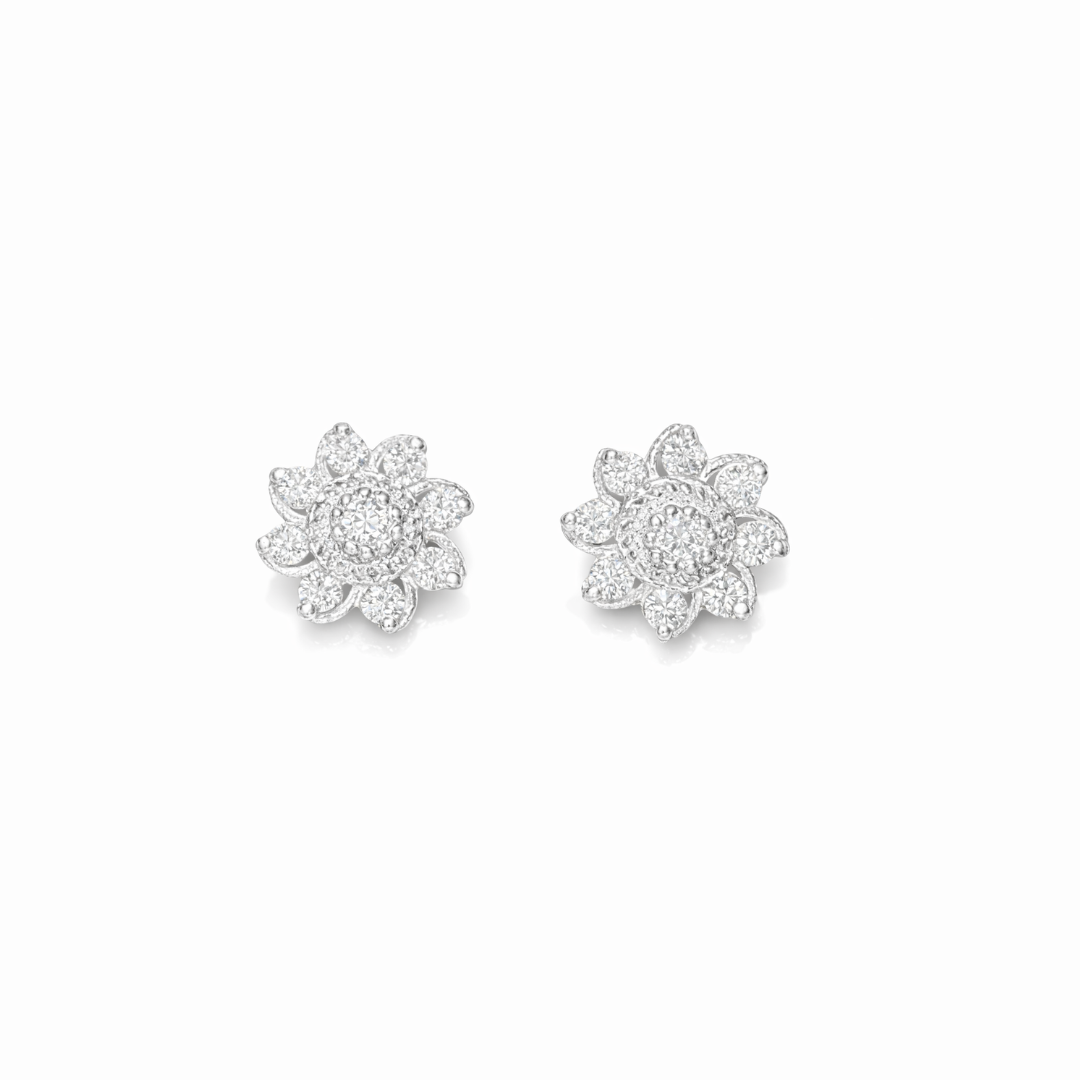 Classic Silver Eartops