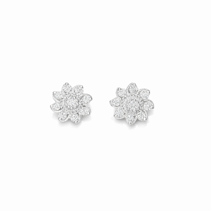 Classic Silver Eartops
