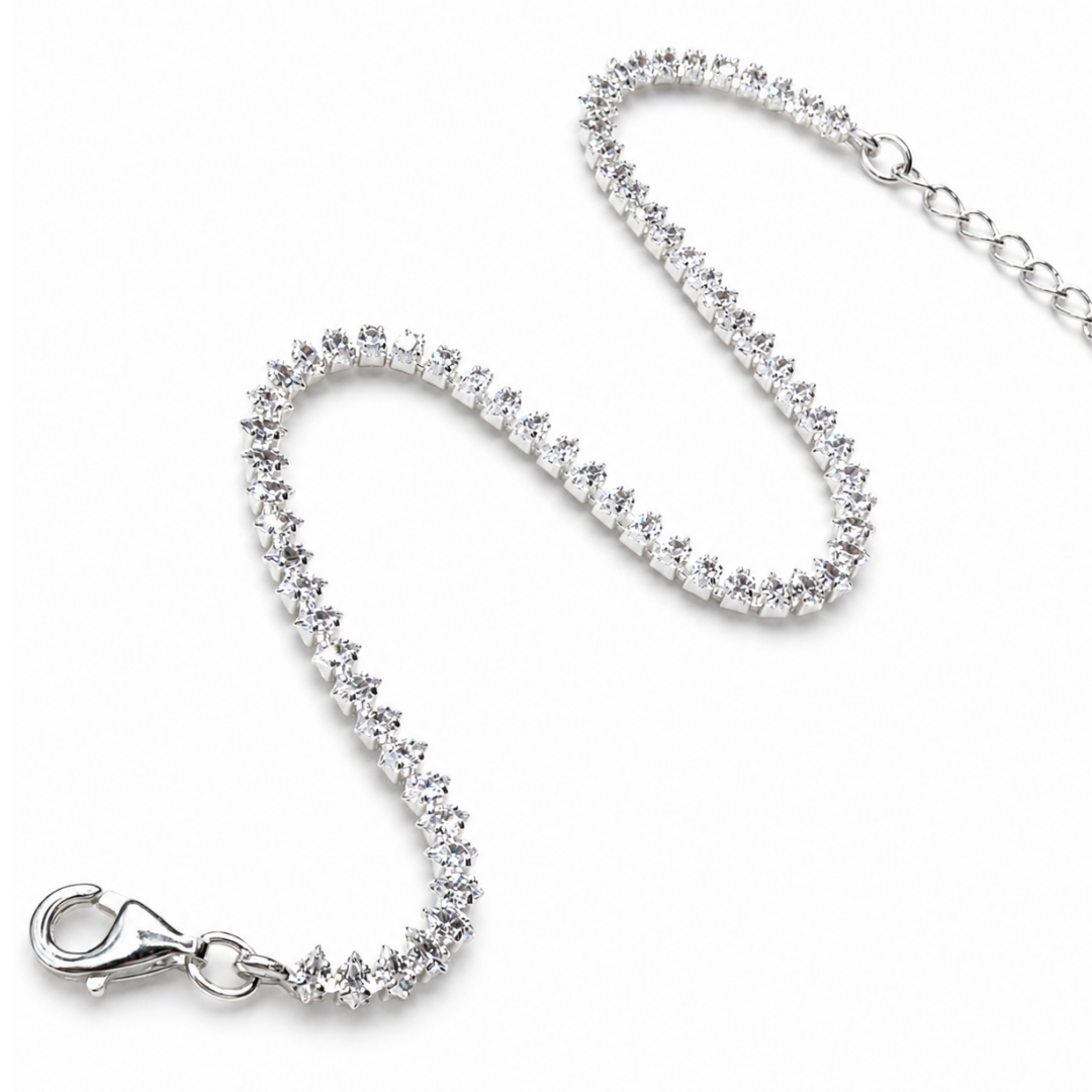 925 Silver Tennis Bracelet