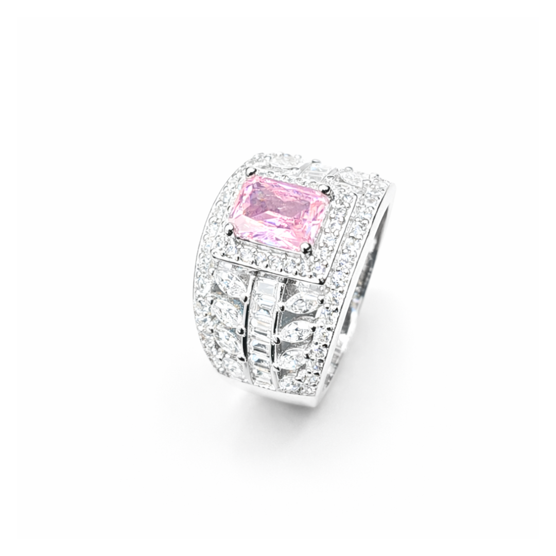Signature Band Silver Ring