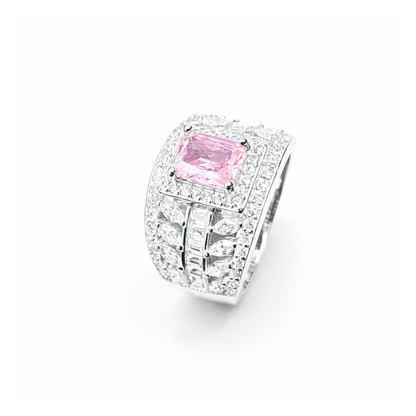 Signature Band Silver Ring