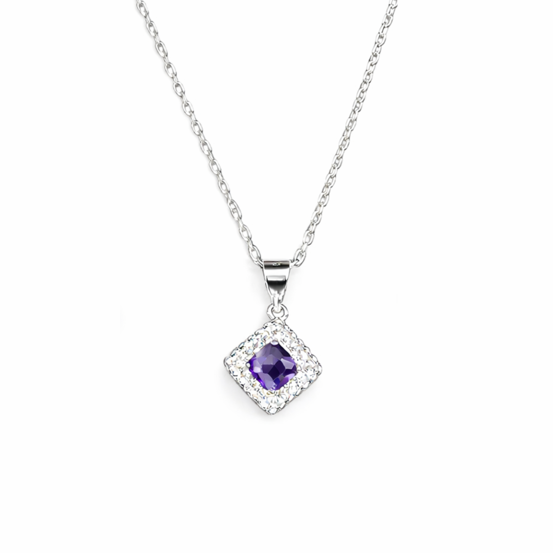 Curly Edge Silver Pendant Set