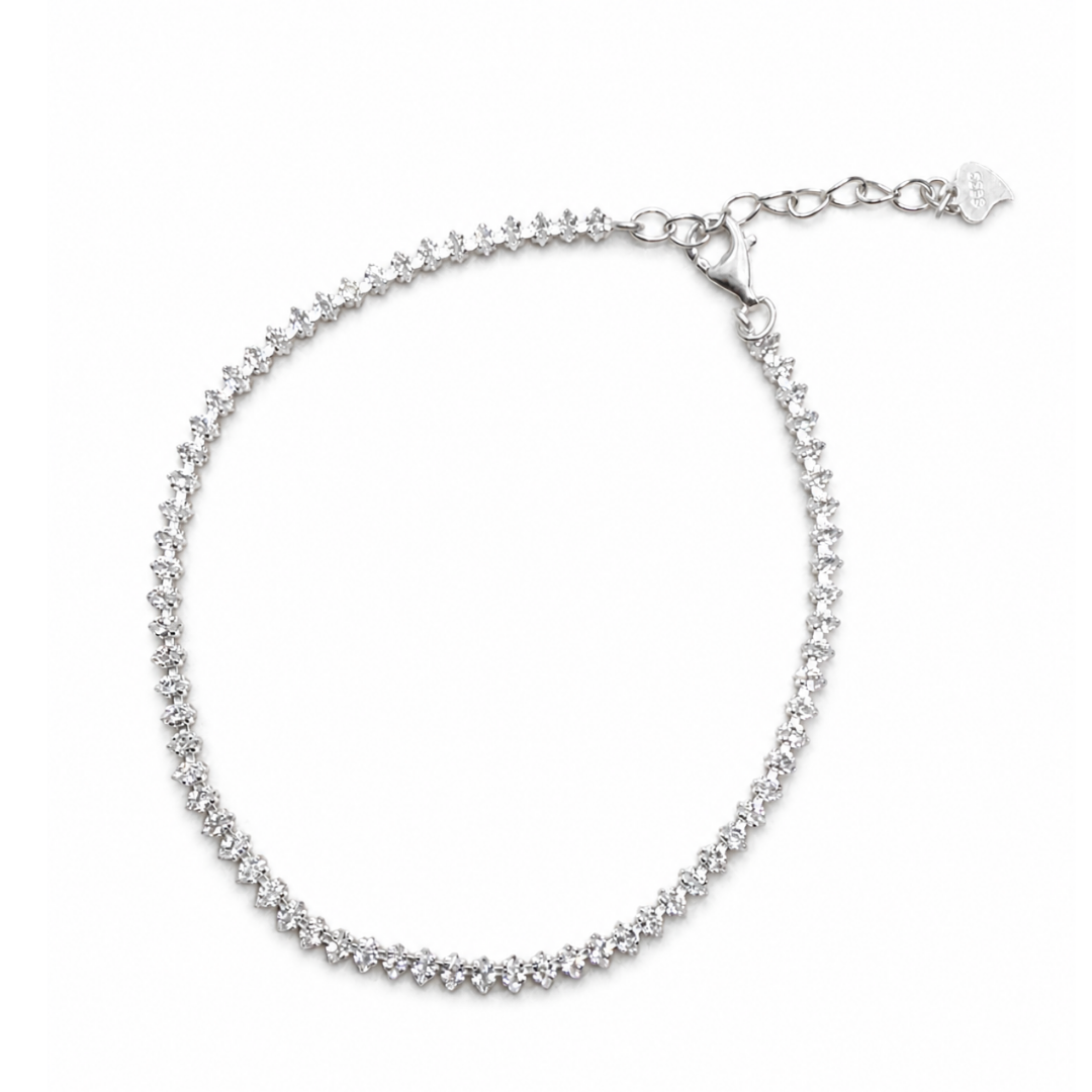 925 Silver Tennis Bracelet