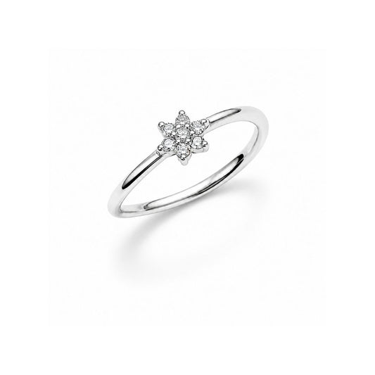 Flower Promise Silver Ring