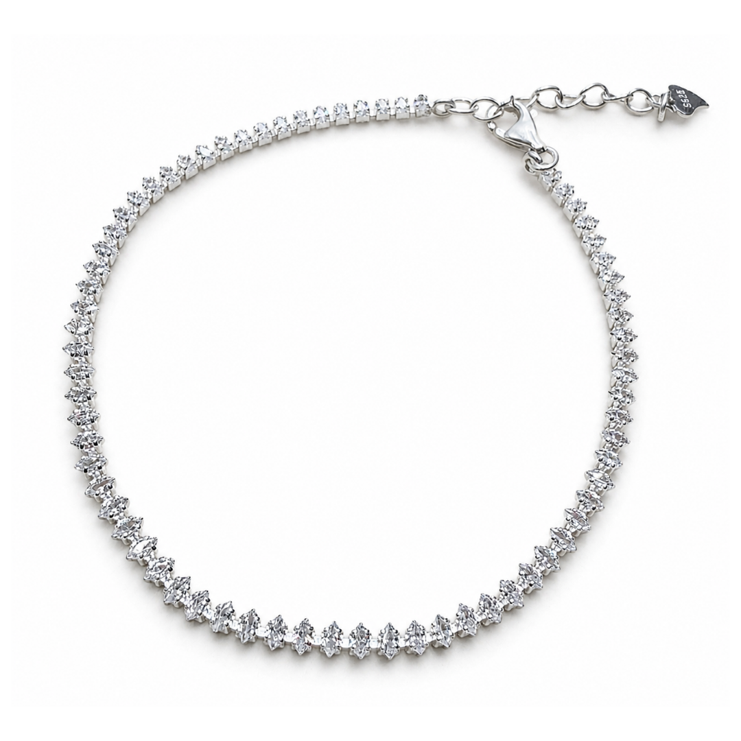925 Silver Tennis Bracelet
