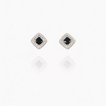 Curly Edge Silver Eartops