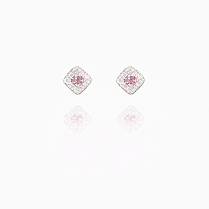 Curly Edge Silver Eartops