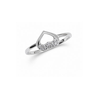 Heart Promise Silver Ring