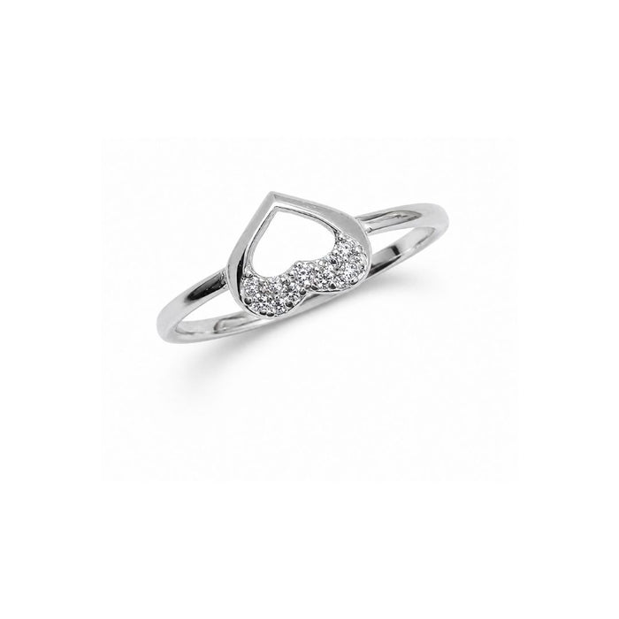 Heart Promise Silver Ring