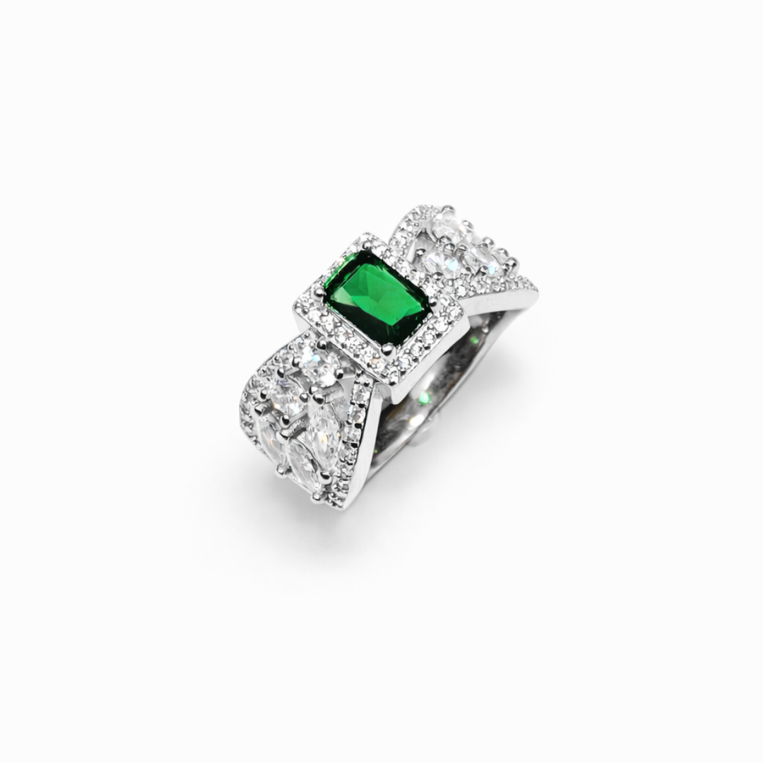 Signature Ribbon Silver Ring